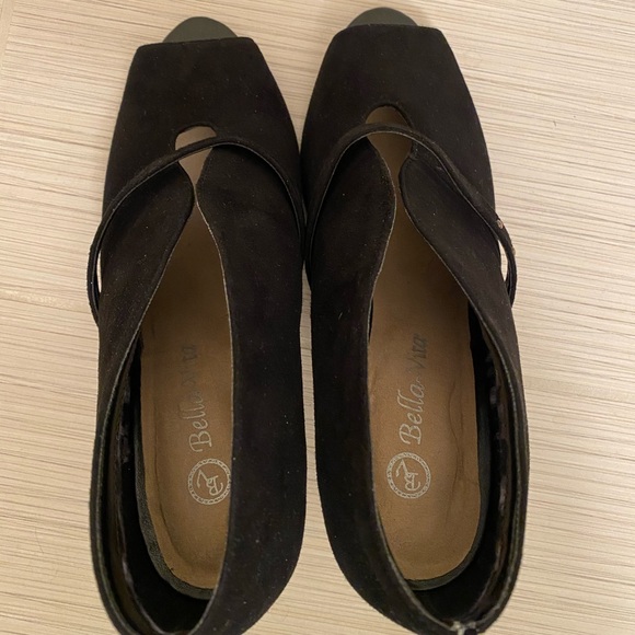 Bella Vita Nouveau Peep Toe Booties - Picture 4 of 10